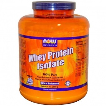NOW NOW Whey Isolate, 2270 г 